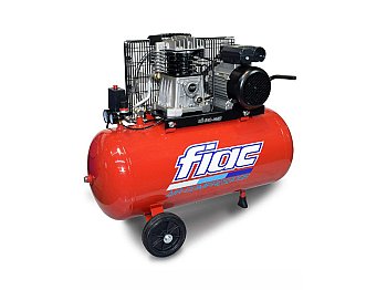 Fiac Compresseur avec entraînement par courroie Fiac AB 100-268 réservoir 100Lt moteur 2Hp
