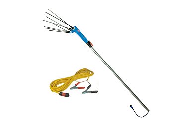 Lisam Arracheuse Lisam Otto C à batterie avec perche télescopique