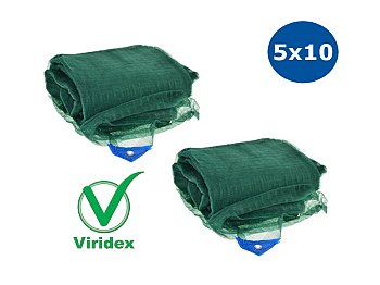 Viridex 2 Filets pour la récolte des olives 5x10 m toile antiépine et antidéchirure 85 grammes par m2