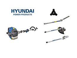 Hyundai Hyundai 35250 Débroussailleuse multifonction 42.7cc 1.7Hp moteur à essence