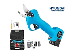 Hyundai Hyundai 35507 Sécateur à batterie avec 2 batteries 18v
