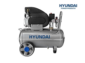Hyundai Hyundai 65651 Compresseur électrique lubrifié 50Lt avec séparateur de condensat