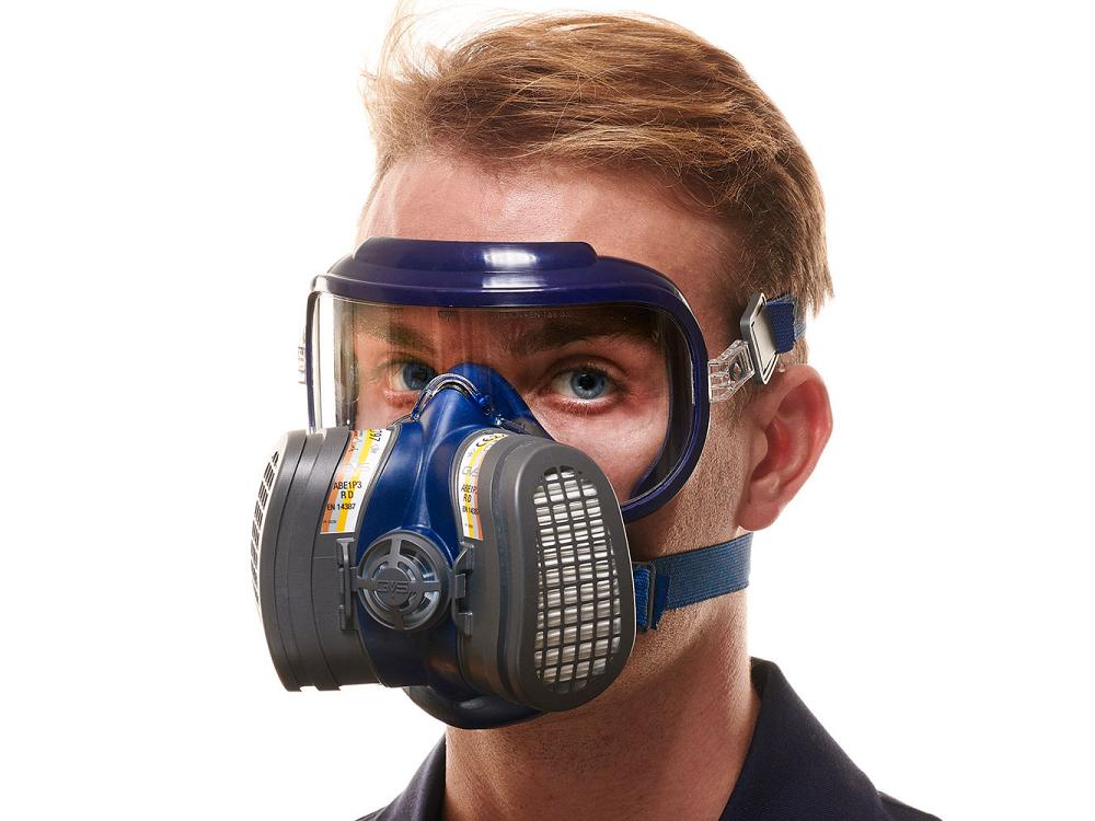 Maschera Verniciatura Masca Protettiva Mecafer M3 Con Filtri A1