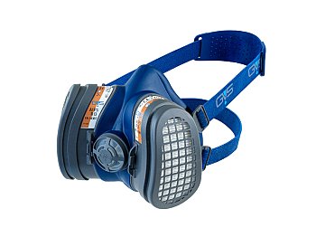 GVS Maschera protettiva antipolvere A1P3 filtri sostituibili taglia M/L