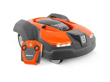 Husqvarna Tondeuse-jouet radiocommandée Husqvarna avec phares LED