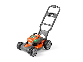 Husqvarna Tondeuse à gazon jouet Husqvarna avec bouton de démarrage à effet sonore et lumières