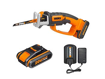 Worx Seghetto alternativo a batteria Worx WG894E con batteria 20V 2.0Ah