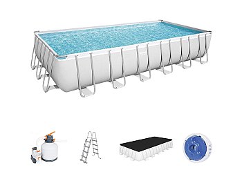 Bestway Bestway Rectangular Garden Pool 56475 avec structure en acier