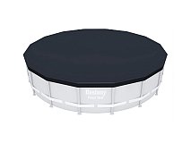 Bestway Bâche de couverture Bestway 58249 pour piscines rondes hors sol de 488 cm de diamètre