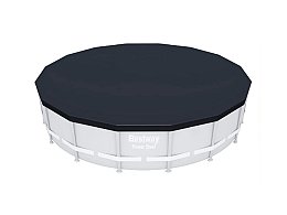 Bestway Telo di copertura Bestway 58249 per piscine fuori terra tonde da 488 cm di diametro