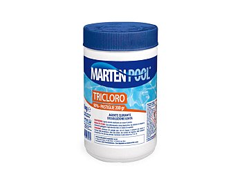 Marten Paquet de 1 kg de 200 g de comprimés de trichloro Marten Pool