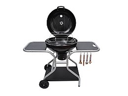El Gaucho El Gaucho Globo Comfort barbecue au charbon de bois 55cm couvercle avec thermomètre