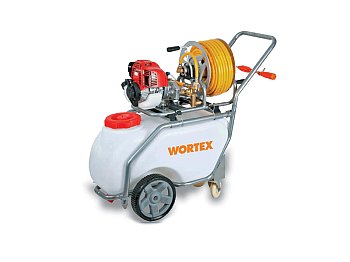 Wortex Wortex C50-T2 25.6cc 0.75kW 25bar pompe de pulvérisation à moteur à essence montée sur chariot