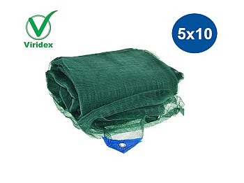 Viridex Filet de récolte des olives 5x10 m toile anti-drainage et anti-déchirure 85 grammes sqm
