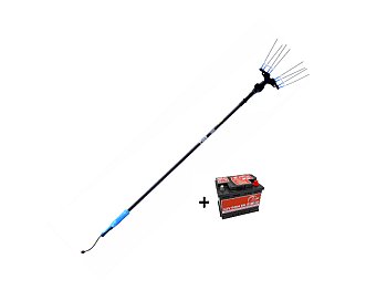 Lisam Thor Lisam Moissonneuse sans fil avec tige télescopique en carbone