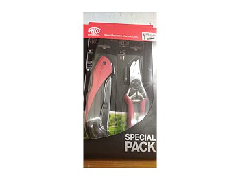 Felco Pack spécial ciseaux manuels FELCO 11 + scie à métaux FELCO 600 pour la taille des fleurs et arbustes de jardin