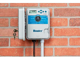 Hunter Centralina di Irrigazione in plastica HUNTER XC-601-E da esterno, per 6 stazioni
