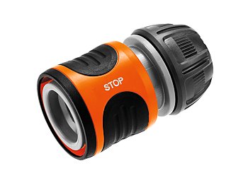 Raccordo ad innesto rapido acqua-stop GARDENA 18213-20 per tubo da 13-15 mm