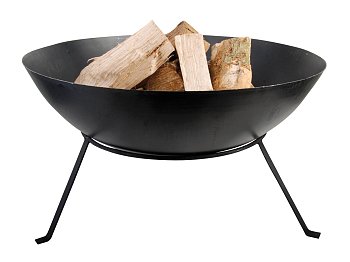 GMR Brasero de jardin en acier au carbone Diana 59x35cm