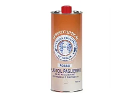 Sprintchimica Huile de paille Plastoil rouge Sprintchimica Bidon de 1 litre