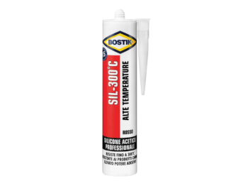 Bostik Silicone acetico professionale Bostik Sil-300Â°C alte temperature