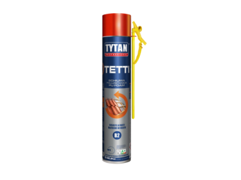 Schiuma poliuretanica PU Foam B2 per tetti Tytan professionale 750ml