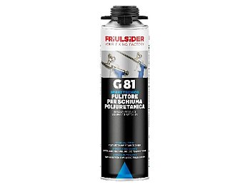 Friulsider Aérosol technique G81 Friulsider nettoyant pour mousse polyuréthane 500ml