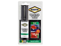 Bostik Plastica rapido mixer Bostik adesivo bicomponente con paletta e vaschetta