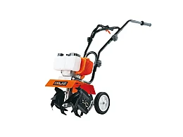 Polar Motobineuse Polar 37100 avec moteur à essence 2 temps et timon de 30 cm
