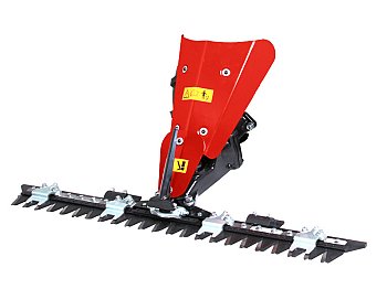 Dunsch Attachement de faucheuse DUCB120-33 compatible avec les motoculteurs Dunsch