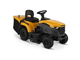 Stiga Tracteur de pelouse Stiga Estate 384 ST coupe 84 cm moteur 432cc 9 Hp sac de ramassage