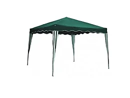 Fraschetti Tropikana gazebo extérieur portable 3x3mt vert blanc toile polyester