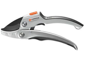 Gardena Forbici a cricchetto SmartCut Comfort taglio a incudine 25mm