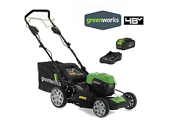 Greenworks Greenworks GD48LM51SP tondeuse à gazon autotractée 48V 4Ah batterie et charge