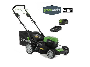 Greenworks Greenworks GD48LM51SP tondeuse à gazon autotractée 48V 4Ah batterie et charge