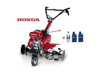 Honda Motoculteur Honda FJ 500 DE avec motoculteur standard de 80 cm et roue avant