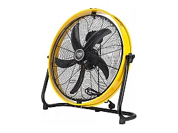 CFG CFG Yellow Circle 60 ventilateur de sol ou mural noir et jaune