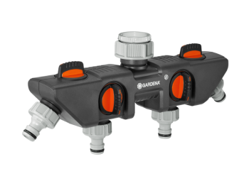 Gardena GARDENA Distributeur à 4 voies 8194-20 pour raccord fileté de 33,3 mm et 26,5 mm