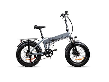 Bicicletta elettrica 36V 10Ah Bomber EMG con ruote grandi colore antracite