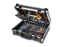 Beta Boîte à outils professionnelle Beta Worker BW2056E avec 163 outils