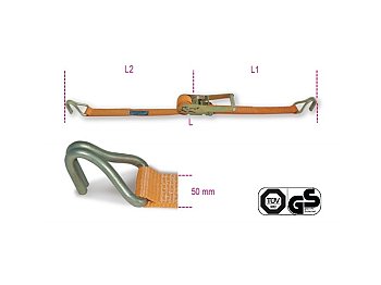 Betafer Betafer Robur Robur 8182 8,5 crochets à cliquet à haute résistance 2000 kg