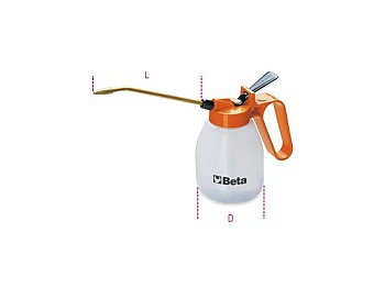 Beta Beta 1752 Huileur en plastique avec paille rigide