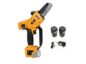 Volpi Elagueuse Volpi PVS5100 avec 2 batteries 14.4V 2.5Ah et chargeur