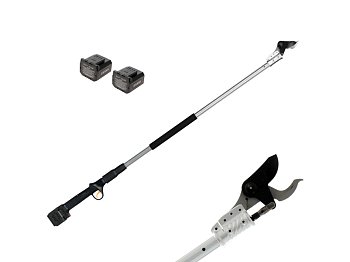 Volpi Volpi KV201 batterie ciseaux sur perche avec 2 batteries coupe 38 mm