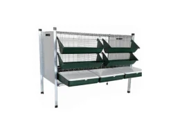 Ropet Cage rurale pour poules pondeuses 100116 Ropet structure galvanisée