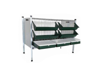 Ropet Cage rurale pour poules pondeuses 100116 Ropet structure galvanisée