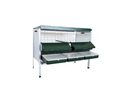 Ropet Ropet mini poulailler extérieur 100135 empilable en galvanisé et plastique