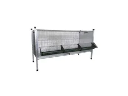 Ropet Maxi cage à poulettes 114 Galvanisé Ropet empilable