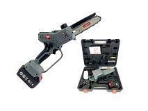 Lisam Elagueuse avec 2 batteries 21V 4Ah Lisam SG18 avec deuxième barre de 20cm