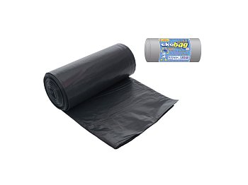 EcoBag EcoBag 90x120cm sac plastique noir 8-pack